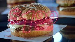 Checkers Commercial 2023  USA • Flavor burgers at 199 [upl. by Karin]