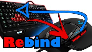 How to Rebind any Keyboard Key  Button to any other  Mouse button not working Game FIX  Solution [upl. by Dworman]