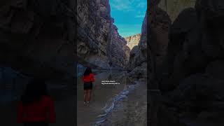 Santa Elena Canyon  Big Bend National Park Texas ✨ travel bigbend nationalpark [upl. by Mack552]