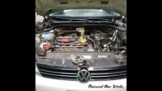 Volkswagen 25 vacuum pump  How to remove it without removing the transmission [upl. by Aliet942]