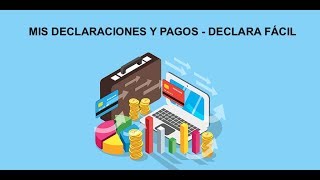 Mis Declaraciones y Pagos  Declaración del Declara Fácil 621 [upl. by Nace42]