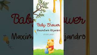 Winnie Pooh Baby Shower [upl. by Meisel98]