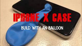 iPhoneX balloon Case  iPhoneX Ballon Cover [upl. by Ihskaneem]