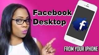 How to Access the Full Facebook Site on your Phone  Facebook Desktop on Mobile [upl. by Ysteb]