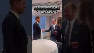 Prince Harry meets kids and carers at the WellChild awards [upl. by Tallu]