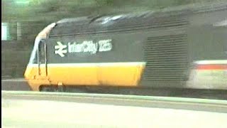 HSTs at 125mph and more at Goring Nr Reading 1989  BR Network SouthEast [upl. by Vaios]