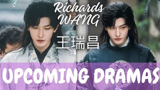 Richards Wang  Wang Rui Chang THREE Upcoming Dramas  王瑞昌 待播剧盘点 [upl. by Wyon]