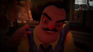 PLAYING HELLO NEIGHBOR WITH MY DAD [upl. by Ennaeirb]