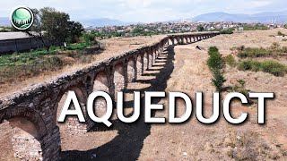 Skopje Aqueduct  North Macedonia 4K [upl. by Ielak376]