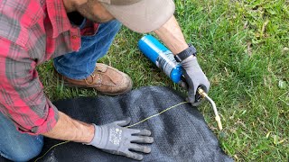 Planting With Landscape Fabric [upl. by Odranar417]