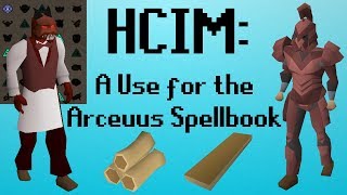 OSRS HCIM 147 A Use for the Arceuus Spellbook 20062277 [upl. by Gilly483]