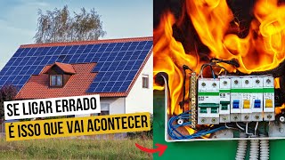 COMO LIGAR INVERSOR SOLAR MONOFÁSICO 220V EM REDE MONOFÁSICA 127V [upl. by Kaela]