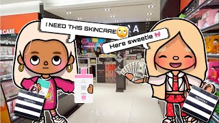 ✨SEPHORA KIDS💄💆🏼‍♀️  Toca boca LIFE WORLD 🌍  roleplay WITH VOICE 🎙️ [upl. by Ayojal]