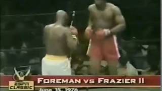 George Foreman vs Joe Frazier II 15061976 Full Fight جورج فورمان ضد جو فريزر المواجهة الثانية [upl. by Romaine]