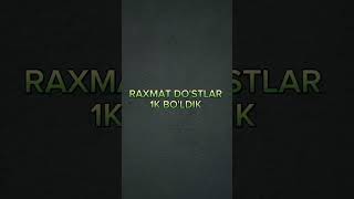 Hammaga raxmat 1k boldik 2k10k100kshortvideoedit [upl. by Enitsuj65]