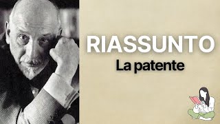 👉🏽 Riassunti La patente di Luigi Pirandello 📖  TRAMA amp RECENSIONE ✅ [upl. by Waddell]