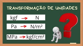 Transformação de unidade fácil e rápido kgfcm² MPa e kN [upl. by Lawley316]