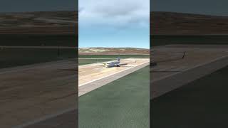 Sun Express 737800 Belly Landing aviation pilot rfs realflightsimulator landing plane avgeek [upl. by Ailekat323]