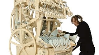 Wintergatan  Marble Machine music instrument using 2000 marbles [upl. by Thorny774]