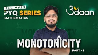 Monotonicity Part1  Previous Year Questions for JEE Main 2024  Udaan PYQ Series  ALLENJEE [upl. by Eberly]