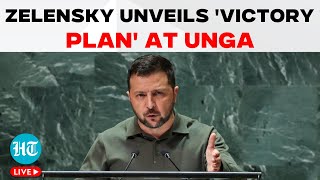 UNGA LIVE  Zelensky Reveals Bold Victory Plan To Defeat Russia  UNGA  Russia  Ukraine [upl. by Kohl]