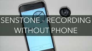 Demo  Recording Without Phone amp Sync on Senstone Prototype [upl. by Delp]