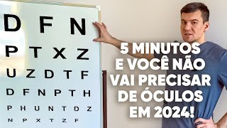 5 minutos e você vai esquecer os óculos em 2024 [upl. by Nylevol]