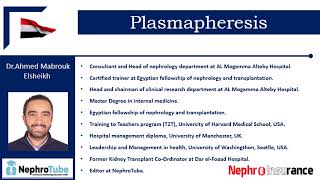 Plasmapheresis  Plasma Exchange  172022 [upl. by Enilraep]