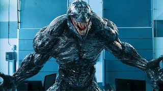 Venom vs Riot  Final Battle Scene  Venom 2018 Movie CLIP HD [upl. by Ydnil34]