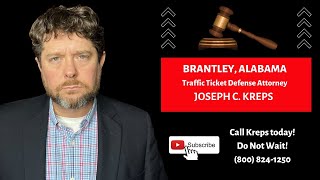 Brantley Alabama Traffic Ticket Defense Attorney  Fight with a Brantley AL Lawyer Traffic Ticket [upl. by Yessej]