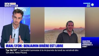 Après trois ans de détention en Iran le Lyonnais Benjamin Brière a été libéré [upl. by Daus]