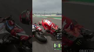 Bagnaia goes wide motogp24 motogp simracing racing gaming ttassen [upl. by Ydde]