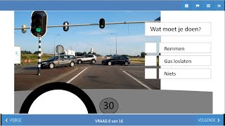 Compleet auto theorie examen 2023  gevaarherkenning  kennis  inzicht  voorrang [upl. by Asirem333]