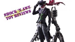 Square Enix DC Comics Tetsuya Nomura Variant Play Arts Kai Joker Review  SHOCK N AWE TOY REVIEWS [upl. by Ayanet]