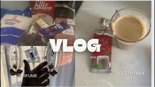 VLOGcappuccinoTruworths perfumegrocery haulbraidingchurch chroniclesSouth African YouTuber [upl. by Ocirnor920]