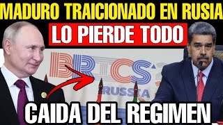 🔴URGENTE LO PERDIO TODO EN RUSIANICOLAS MADURO DURO GOLPE A SU REGIMEN venezuela 23OCT24 [upl. by Letha]