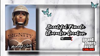 GTA 5 Online  Beautiful Female Character Creation♡  Xbox OnePS4PC ♡ [upl. by Lindberg]