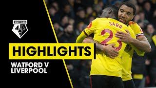 WATFORD 30 LIVERPOOL EXTENDED HIGHLIGHTS  SARR amp DEENEY GOALS [upl. by Colvin]