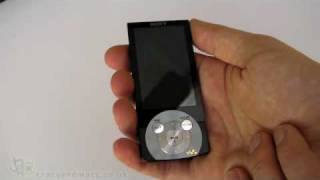 Sony NWZA845 Walkman unboxing video [upl. by Aicac676]