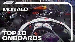 Ocon amp Gaslys Dramatic Collision And The Top 10 Onboards  2024 Monaco Grand Prix  Qatar Airways [upl. by Yaakov597]