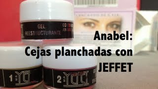 RW Planchado de cejas con YEFFET [upl. by Atnaloj165]