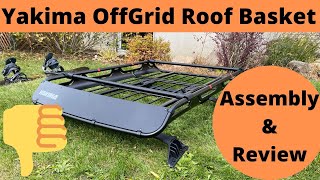 Yakima OffGrid Roof Basket  2021 Toyota Rav4 Prime [upl. by Ymmik592]