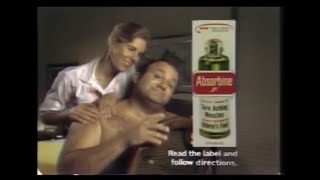 Absorbine Jr Commercial 1974 [upl. by Ardnasal391]