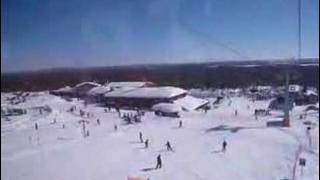 Gondola lift at Ylläs Lapland [upl. by Aryk]