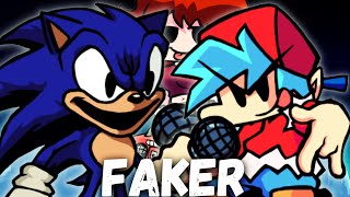 Friday Night Funkin Mod Faker Ice Cap Mix Fanmade [upl. by Cirded]