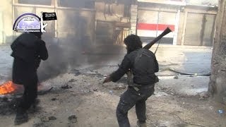 Heavy Clashes During The Battle For AlRamouseh Aleppo  Syria War 2014 [upl. by Mundt]