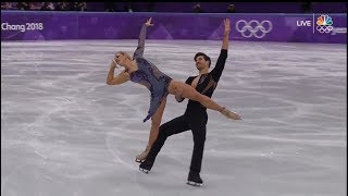 Madison HUBBELL Zachary DONOHUE SD Pyeongchang 2018 Olympics [upl. by Adnolehs184]