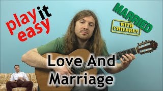 Love And Marriage  Frank Sinatra fingerstyle guitar cover [upl. by Phillida746]