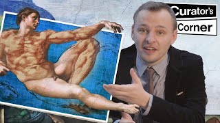 Michelangelo’s Blueprints for the Sistine Chapel Ceiling and also a wall  Curator’s Corner S9 Ep4 [upl. by Stacie]