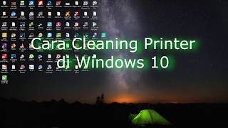 Cara HEAD CLEANING Printer di windows 10 Solusi Hasil Print Putusputus [upl. by Adnamar252]